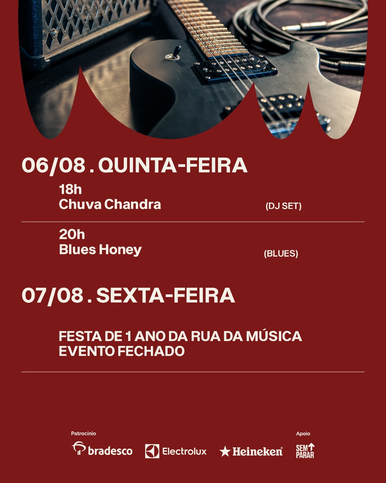 Agenda Rua da Música - Semana de 04.ago - 12