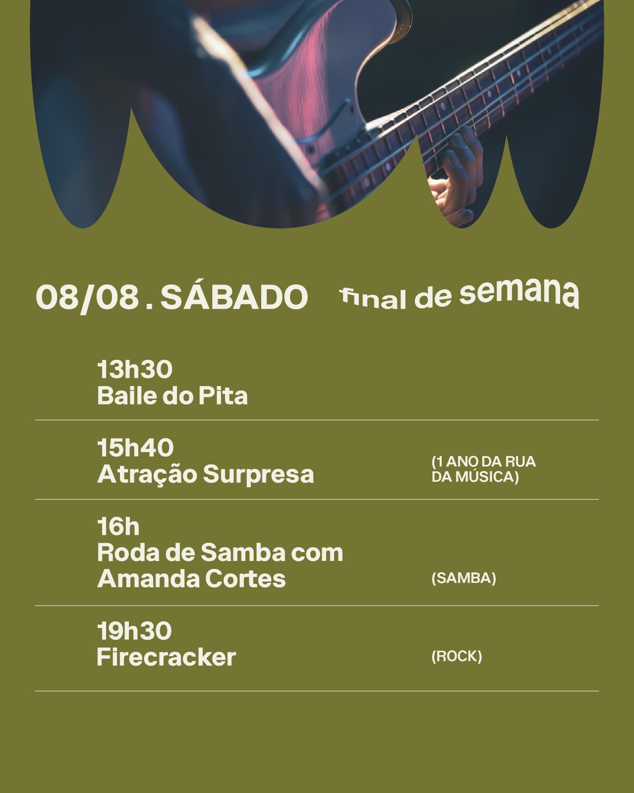 Agenda Rua da Música - Semana de 04.ago - 14