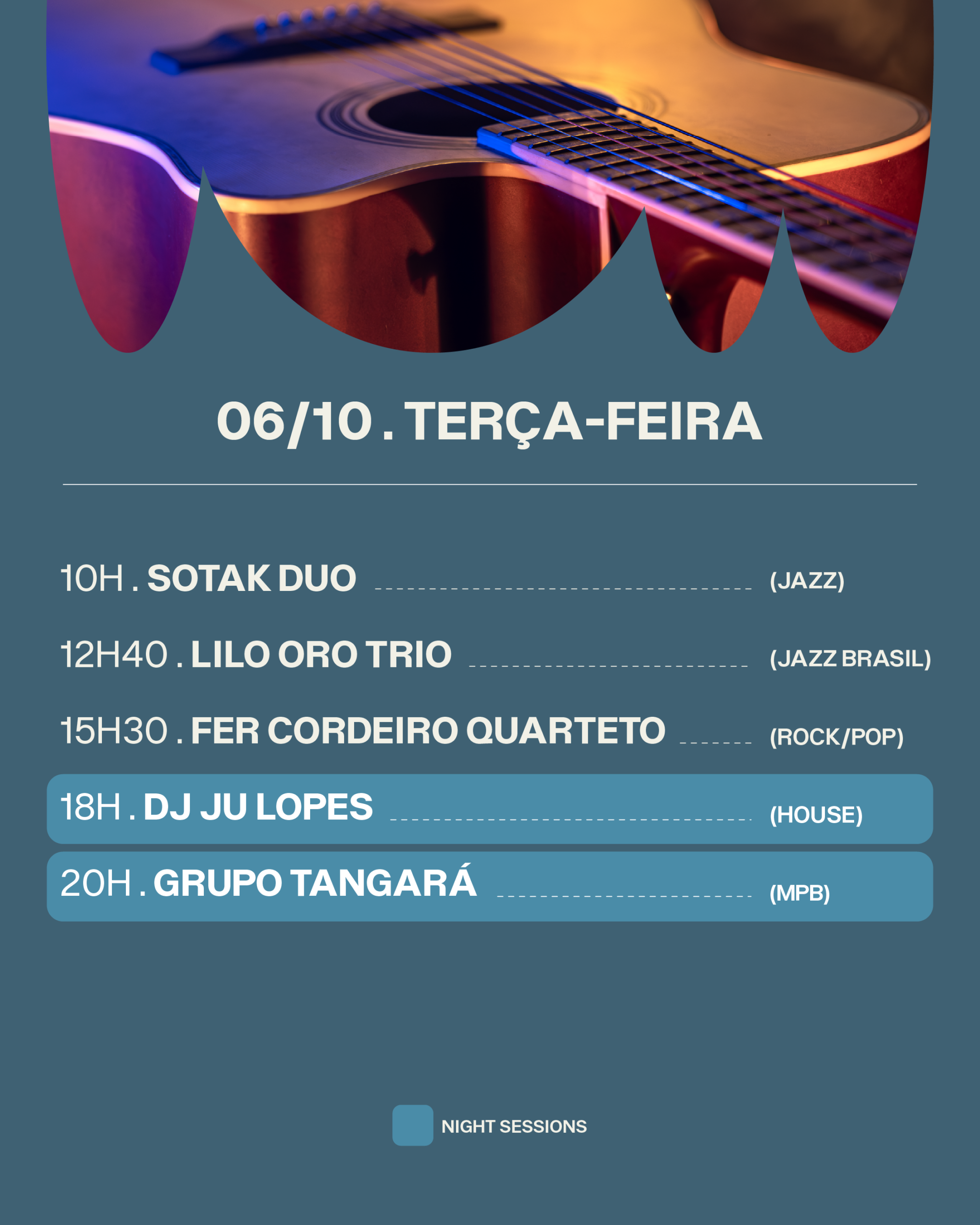 AGENDA RDM OUTUBRO 6 A 12.5